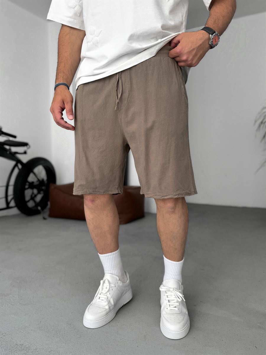 Coffee Fresh Fabric Shorts ES-80-57