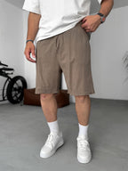 Coffee Fresh Fabric Shorts ES-80-57