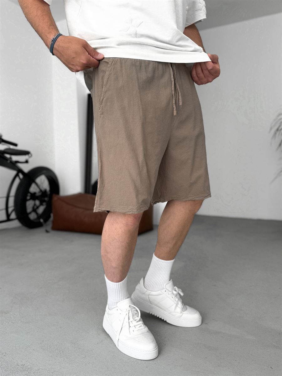 Coffee Fresh Fabric Shorts ES-80-57