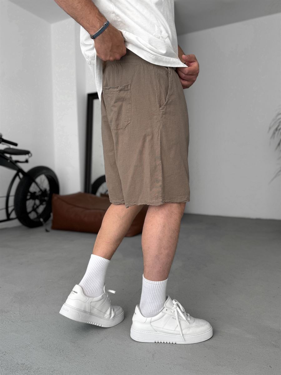 Coffee Fresh Fabric Shorts ES-80-57