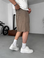 Coffee Fresh Fabric Shorts ES-80-57