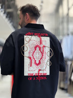 Black Culture Embroidered Short-Sleeved Shirt TW-1210