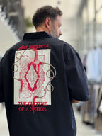 Black Culture Embroidered Short-Sleeved Shirt TW-1210