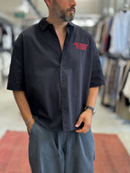 Black Culture Embroidered Short-Sleeved Shirt TW-1210