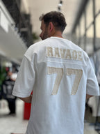 White 77 Wash Oversize T-Shirt ES-71-164