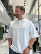 White 77 Wash Oversize T-Shirt ES-71-164