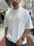 White 77 Wash Oversize T-Shirt ES-71-164