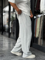Ice Grey 08 Printed Washed Tracksuit ES-80-42