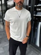 White Slim Fit T-Shirt ES-71-108