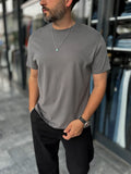 Anthracite Slim Fit T-Shirt ES-71-108