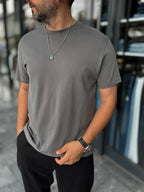 Anthracite Slim Fit T-Shirt ES-71-108