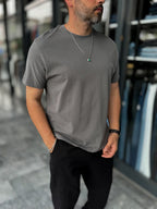 Anthracite Slim Fit T-Shirt ES-71-108