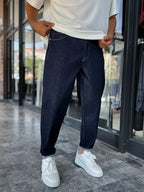 Navy Blue Boyfriend DF-3455