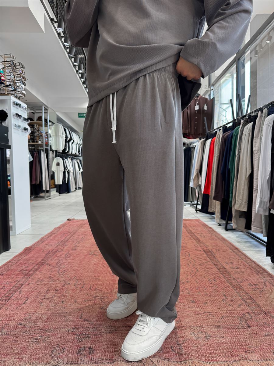 Brown Corduroy Baggy Pants TW-7065