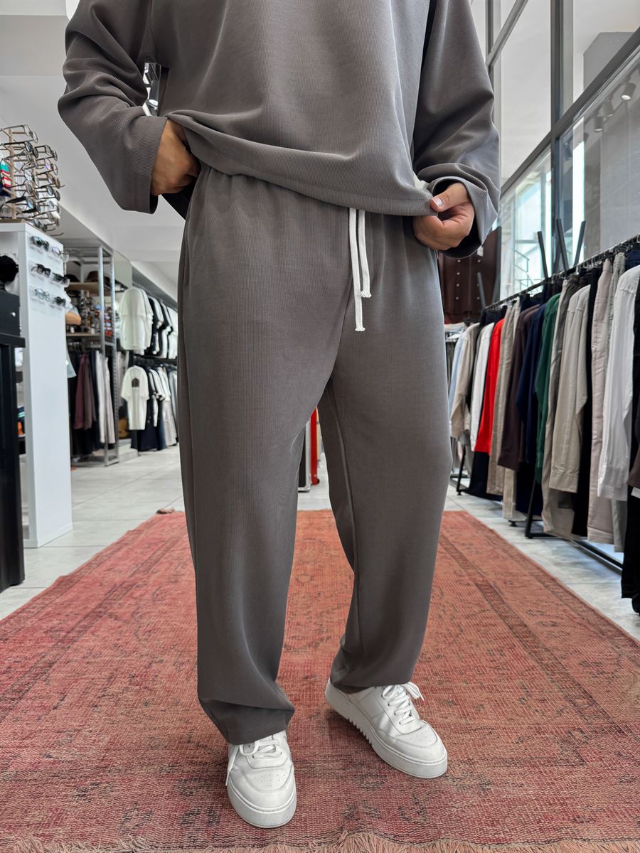 Brown Corduroy Baggy Pants TW-7065
