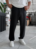 Black Modal Baggy Sweatpants MRK-2864