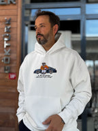 White Cool Bear Hooded Sweatshirt TW-7082