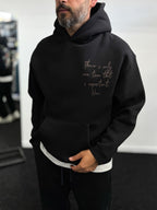 Black Parrot Hooded Sweatshirt SW-5264