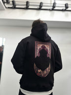 Black Carpet Patch Hooded Sweatshirt SW-5272