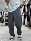 Charcoal Skater Fit Washed Jeans WE-