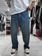 Blue Washed Baggy Jeans WE-3315/3339/3393