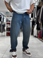 Blue Washed Baggy Jeans WE-3315/3339/3393