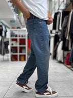 Blue Washed Baggy Jeans WE-3315/3339/3393