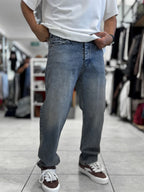 Light Blue Washed Baggy Jeans WE-3315/3339/3393