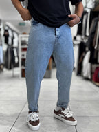 Light Blue Washed Boyfriend Jeans WE-2339/2672/2231