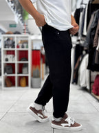 Black Basic Boyfriend Jeans WE-3110/2369/1378