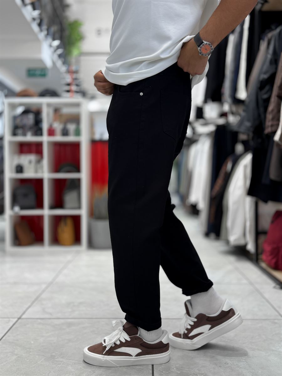 Black Basic Boyfriend Jeans WE-3110/2369/1378
