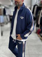 Navy Champ Zip-Up Oversized Sweatshirt RES-2007