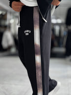 Black Champ Straight-Leg Sweatpants RES-2007