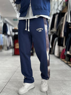 Navy Champ Straight-Leg Sweatpants RES-2007