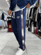 Navy Champ Straight-Leg Sweatpants RES-2007